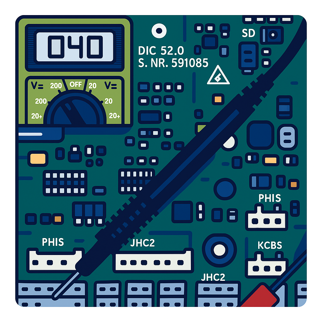 Basic Fault Detection - Schindler Bionic 5 Control Systems